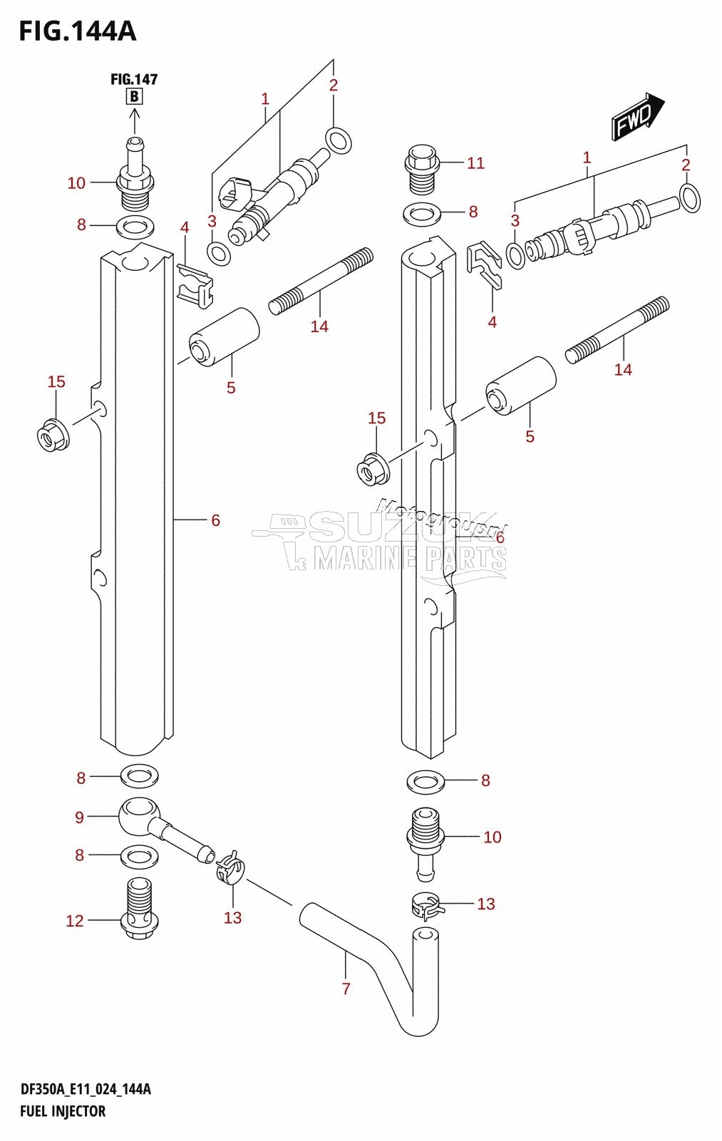 FUEL INJECTOR (E01,E11)