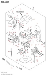 DF300 From 30001F-880001 (E03)  2008 drawing OPT:REMOTE CONTROL ASSY DUAL (K7)