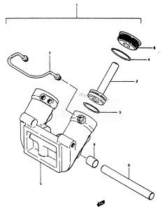 DT115 From 11502-011001 ()  1990 drawing TRIM CYLINDER