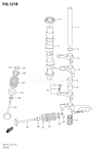 DF8A From 00801F-810001 (P01)  2018 drawing CAMSHAFT (DF8AR,DF9.9AR)