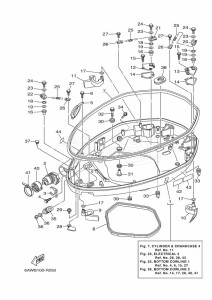 F350AETX drawing BOTTOM-COVER-1