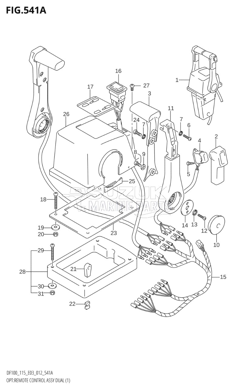 OPT:REMOTE CONTROL ASSY DUAL (1)