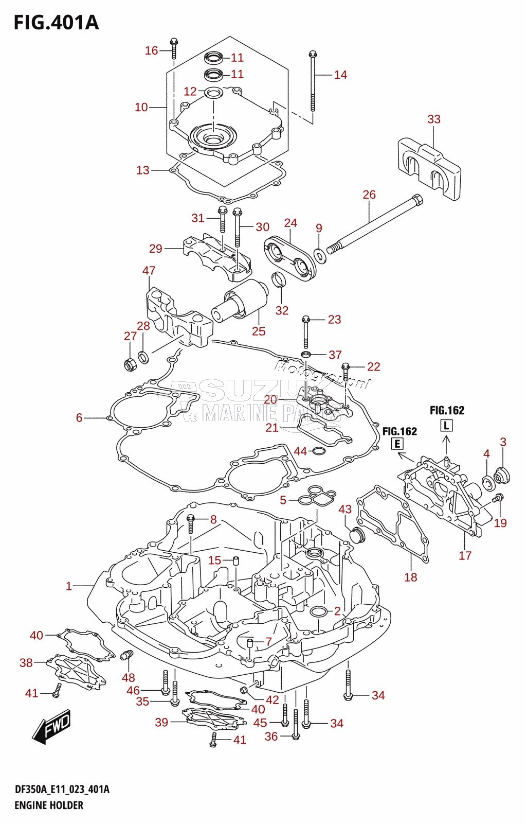 ENGINE HOLDER