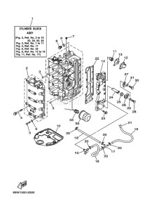 F60A drawing CYLINDER--CRANKCASE-1