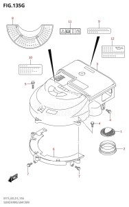 DF150Z From 15002Z-510001 (E03)  2015 drawing SILENCER /​ RING GEAR COVER (DF175Z:E03)