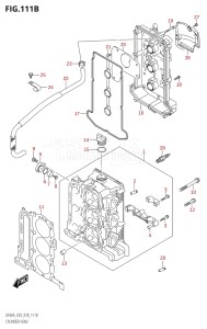 06002F-810001 (2018) 60hp E03-USA (DF60A) DF60A drawing CYLINDER HEAD (DF60A,DF60AVT)