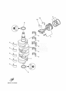 FL115AETX drawing CRANKSHAFT--PISTON