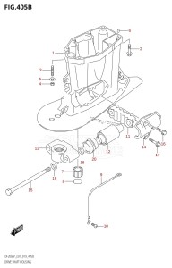 DF150AP From 15003P-910001 (E01 E40)  2019 drawing DRIVE SHAFT HOUSING (DF175AP)