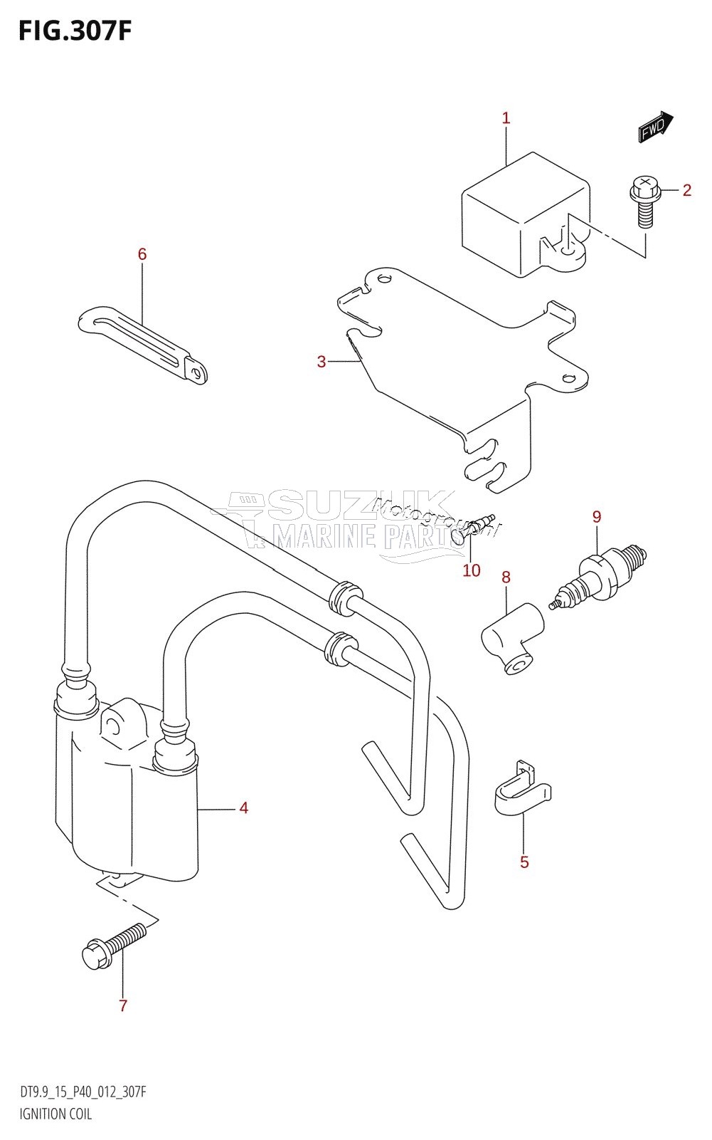 IGNITION COIL (DT15K:P36)