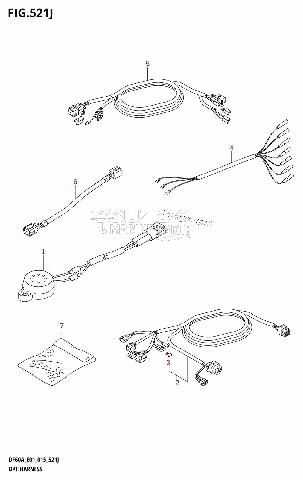 OPT:HARNESS (DF60AQH:E01)