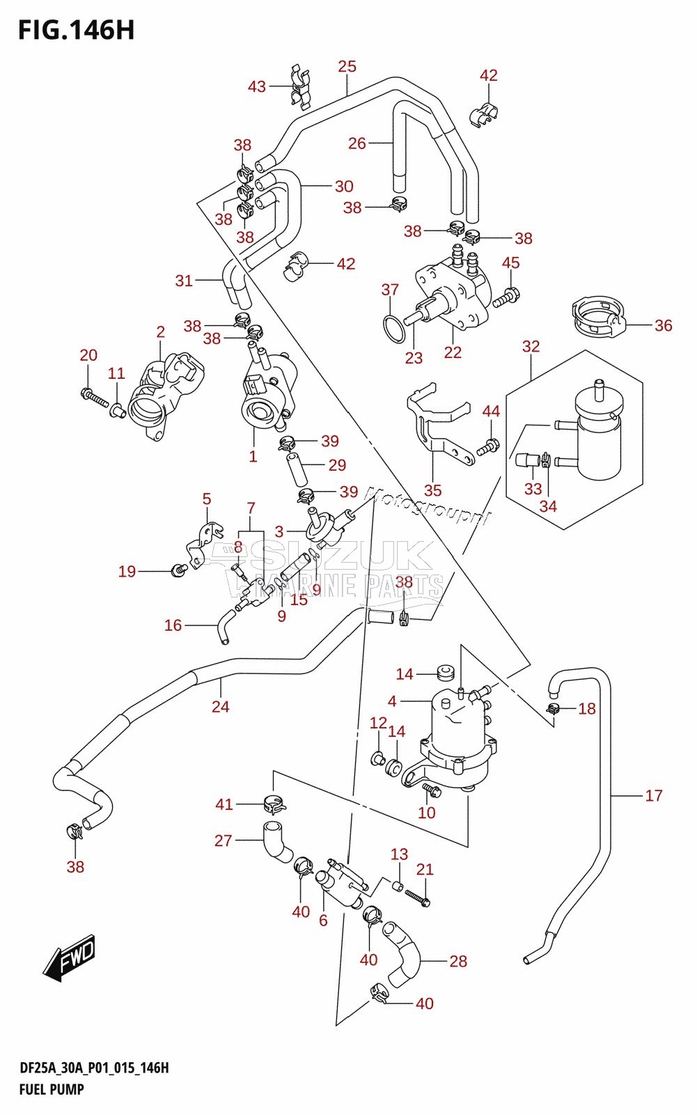 FUEL PUMP (DF30ATH:P01)