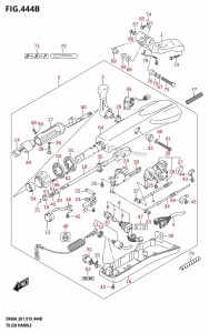 DF40A From 04003F-910001 (E01)  2019 drawing TILLER HANDLE (DF40ATH,DF50ATH)