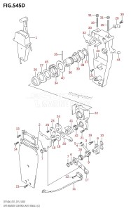 DF140AZ From 14003Z-510001 (E01 E40)  2015 drawing OPT:REMOTE CONTROL ASSY SINGLE (2) (DF140AZ:E40)