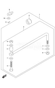 Outboard DF 225 drawing Drag Link