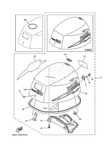 F20BMHL drawing TOP-COWLING