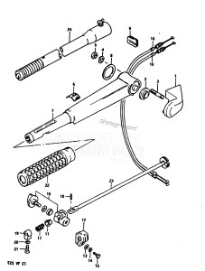 DT25 From 02503-405316-407354 ()  1984 drawing HANDLE