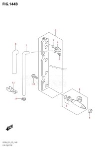 DF90A From 09003F-140001 (E11 E40)  2021 drawing FUEL INJECTOR (E40)