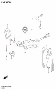 DF40A From 04003F-510001 (E03)  2015 drawing SENSOR (DF50A:E03)