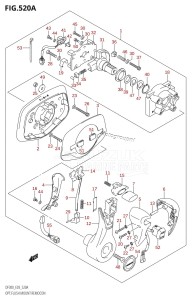 DF300 From 30001F-780001 (E03)  2007 drawing OPT:FLUSH MOUNT REMOCON