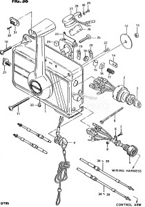 DT85 From 8501-200000 ()  1985 drawing REMOTE CONTROL (2)