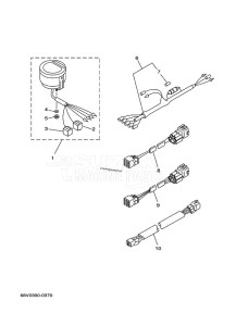 FL115A drawing SPEEDOMETER