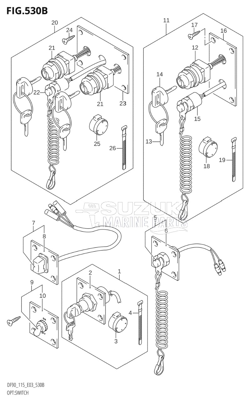 OPT:SWITCH (K5,K6,K7,K8,K9,K10,011)