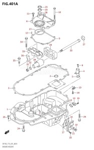 DF150Z From 15001Z-680001 (E01 E40)  2006 drawing ENGINE HOLDER