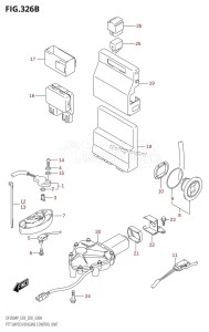 DF150AZ From 15003Z-040001 (E03)  2020 drawing PTT SWITCH /​ ENGINE CONTROL UNIT (DF175AP)