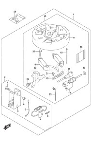 Outboard DF 6A drawing Electrical