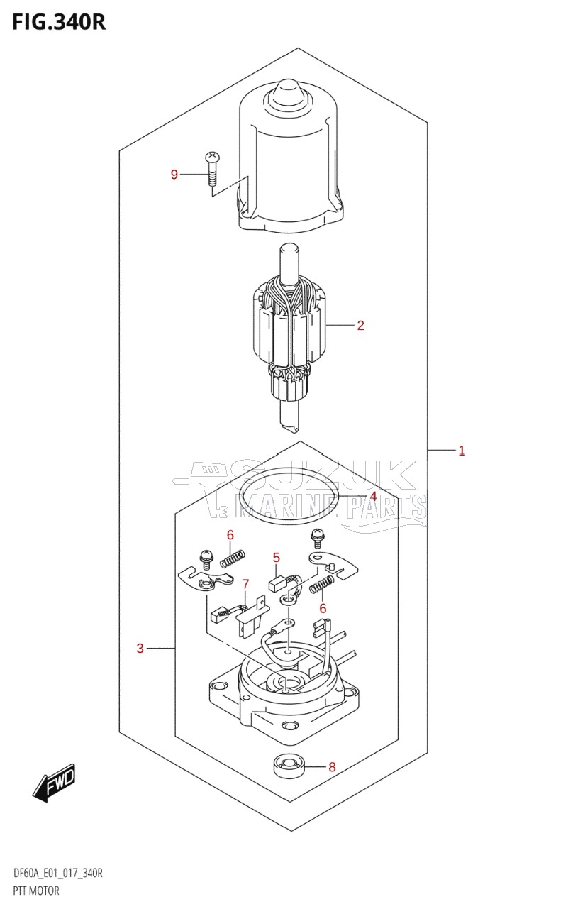 PTT MOTOR (DF60AVTH:E40)