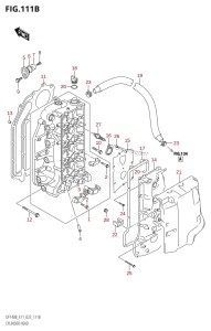 DF140BT From 14005F-340001 (E11 E40)  2023 drawing CYLINDER HEAD (023)