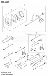 DF25A From 02504F-810001 (P01)  2018 drawing OPT:MULTI FUNCTION GAUGE (DF25AR,DF25AT,DF30AR,DF30AT)