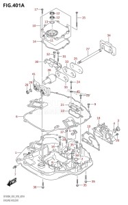 DF250A From 25003P-810001 (E03)  2018 drawing ENGINE HOLDER (DF300A)