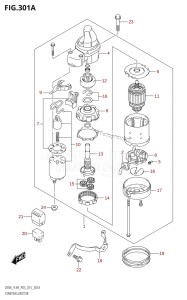 DF8A From 00801F-510001 (P03)  2015 drawing STARTING MOTOR