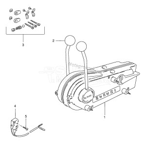 DT115 From 11502-231001 ()  1992 drawing OPT : REMOTE CONTROL (~MODEL:99)