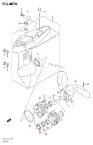 DF2.5 From 00251F-680001 (P03 P01)  2006 drawing GEAR CASE