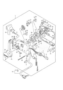 DF 25 V-Twin drawing Remote Control Box