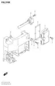 DF175T From 17502F-610001 (E03)  2016 drawing RECTIFIER /​ IGNITION COIL (DF175T:E03)