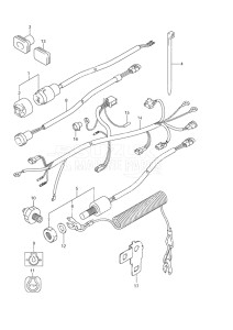 Outboard DF 9.9 drawing Electrical