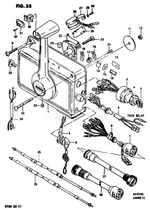 DT60 From 06001-301001 ()  1983 drawing OPT : REMOTE CONTROL (2)