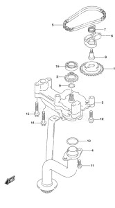 DF 225 drawing Oil Pump