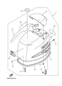 F60AETL drawing TOP-COWLING