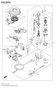 DF9.9A From 00994F-140001 (E01)  2021 drawing OPT:STARTING MOTOR (MANUAL STARTER) (M-STARTER)