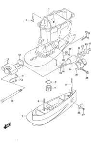 DF 225 drawing Drive Shaft Housing