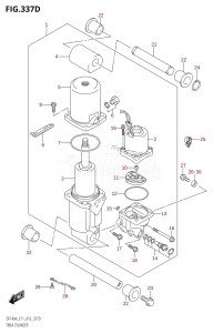 DF140AZ From 14003Z-610001 (E11 E40)  2016 drawing TRIM CYLINDER (DF115AZ:E11)