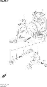 05003F-210001 (2012) 50hp E01-Gen. Export 1 (DF50AT  DF50ATH) DF50A drawing THROTTLE BODY (DF60A:E01)