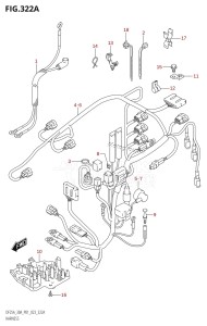 DF30A From 03003F-340001 (P01 P40)  2023 drawing HARNESS (DF25A,DF30A,DF30AQ)