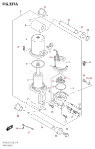 DF140A From 14003F-810001 (E11 E40)  2018 drawing TRIM CYLINDER (DF100AT,DF115AT:E11,DF115AZ:E11)