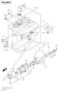 DF25A From 02504F-340001 (P01)  2023 drawing GEAR CASE (DF30AQ)