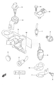 DF 20A drawing Sensor/Switch Remote Control